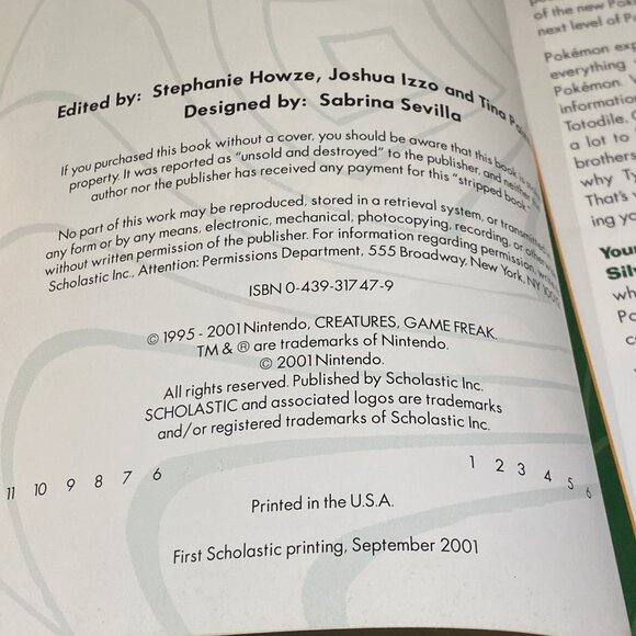 Vintage The Official Pokémon Handbook #2 & #3 Scholastic Collectible Books - Picture 13 of 16